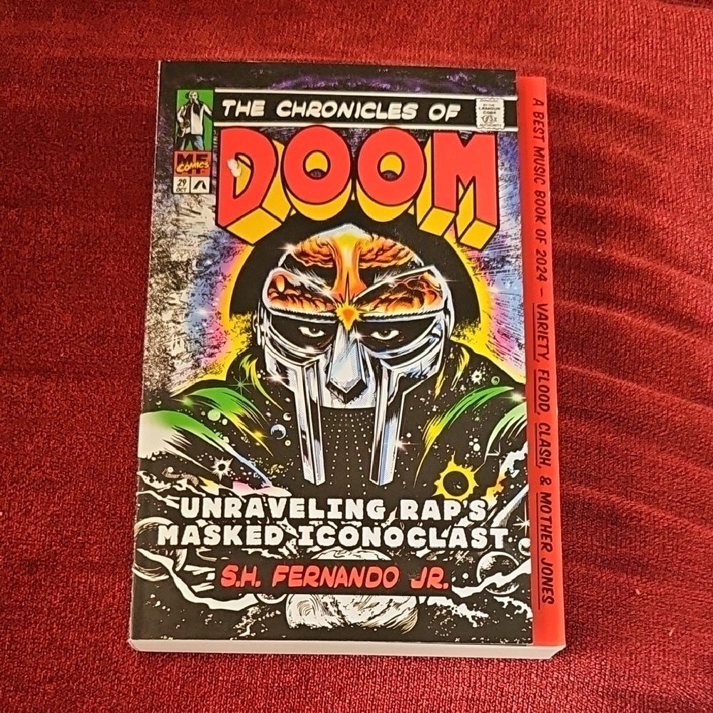 The Chronicles of DOOM Graphic Novel Cover Biography Book - SH Fernando Jr.